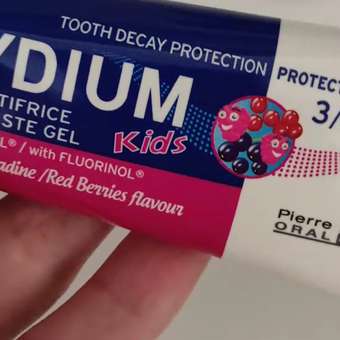 Зубная паста-гель Elgydium Kids для детей 3-6 лет со вкусом Красных ягод и Граната 50 мл: отзыв пользователя Детский Мир