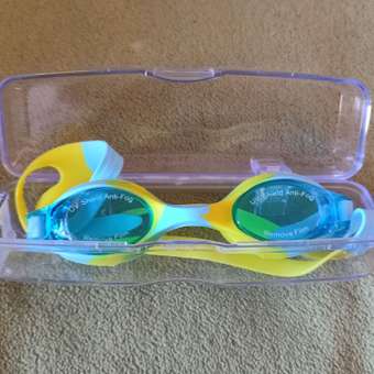 Очки для плавания детские Namo желто_голубая: отзыв пользователя Детский Мир