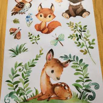 Декоративные наклейки Дрофа-Медиа Лесные животные 4256: отзыв пользователя Детский Мир