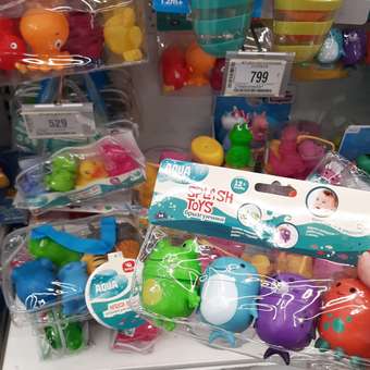 Набор игрушек для купания BabyGo 4шт BA-N01A: отзыв пользователя Детский Мир