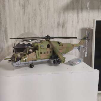 Конструктор Sluban Вертолет МИ-24С 893 детали M38-B1137: отзыв пользователя Детский Мир