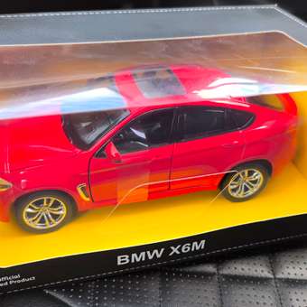 Автомобиль Rastar BMW 1:24 красный: отзыв пользователя ДетМир