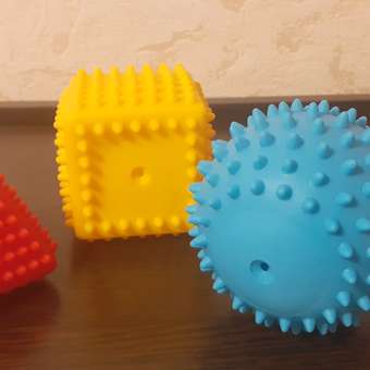 Развивающие мячики S+S Тактильные мячики цвета и форма: отзыв пользователя Детский Мир