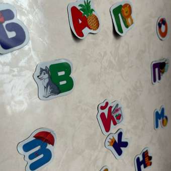Магнитный набор Магнитарий Алфавит в картинках: отзыв пользователя Детский Мир