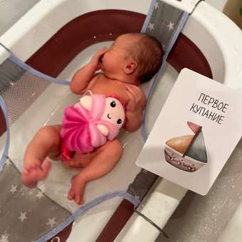 Ванна складная с термометром LaLa-Kids для купания новорожденных: отзыв пользователя Детский Мир