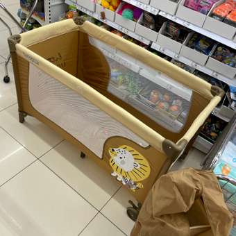 Манеж Babyton Play box Beige: отзыв пользователя ДетМир