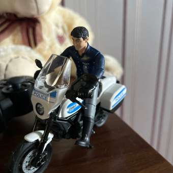 Мотоцикл Bruder с фигуркой полицейского 62-731: отзыв пользователя Детский Мир