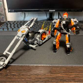 Конструктор LEGO DC Super Heroes Ghost Rider Mech and Bike блочный: отзыв пользователя ДетМир