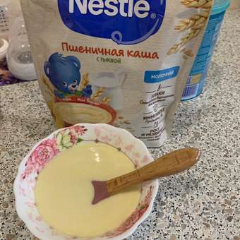 Каша молочная Nestle пшеница-тыква 200г с 5месяцев: отзыв пользователя ДетМир