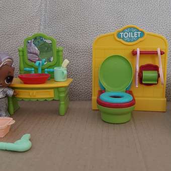 Мебель для кукол Veld Co Ванная комната с аксессуарами и медвежонком: отзыв пользователя Детский Мир