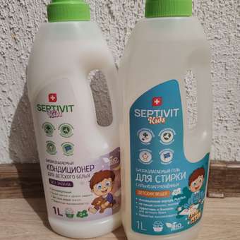 Гель для стирки детского белья SEPTIVIT Premium EXTRA CLEAN 5л: отзыв пользователя Детский Мир