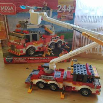 Конструктор Mega Construx Пожарная машина GLK54: отзыв пользователя ДетМир