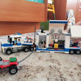Конструктор LEGO City Police Мобильный командный центр (60139): отзыв пользователя Детский Мир