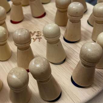 Развивающая игрушка из дерева КУЗЯ ТУТ Умные шахматы игра МЕМО: отзыв пользователя Детский Мир