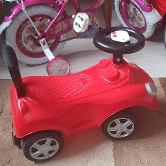 Каталка BabyCare Speedrunner музыкальный руль красный: отзыв пользователя Детский Мир