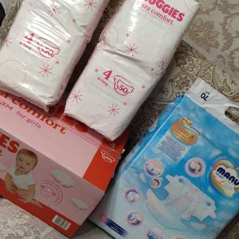 Подгузники Huggies Ultra Comfort для девочек 4 8-14кг 100шт: отзыв пользователя ДетМир