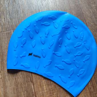 Детская шапочка для плавания Namo синяя: отзыв пользователя Детский Мир