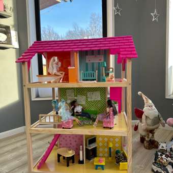 Домик для кукол KidKraft с мебелью: отзыв пользователя Детский Мир