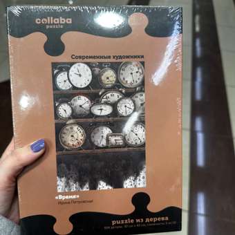 Пазл Collaba puzzle деревянный: отзыв пользователя Детский Мир