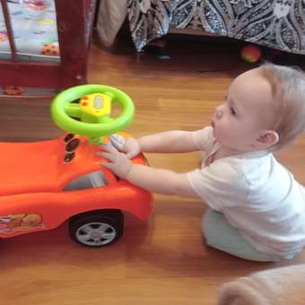 Каталка BabyCare Dreamcar оранжевый: отзыв пользователя Детский Мир