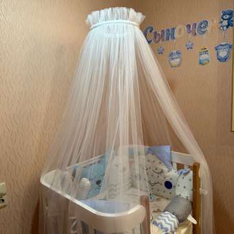 Детская кроватка Happy Baby прямоугольная, продольный маятник (белый): отзыв пользователя Детский Мир