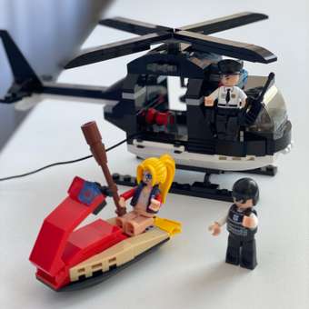 Конструктор SLUBAN Вертолёт спецназа M38-B0651: отзыв пользователя Детский Мир