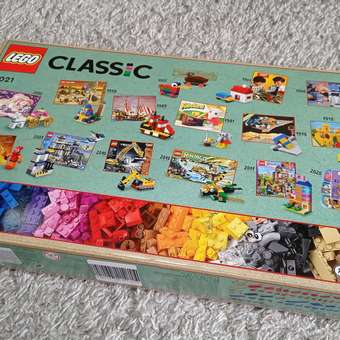 Конструктор LEGO Classic 90лет 11021: отзыв пользователя Детский Мир