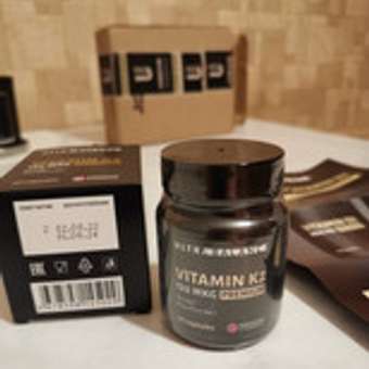 Витамин моно К2 МК-7 комплекс UltraBalance Vitamin mono k2 mk7 120 mcg Premium 60 капсул: отзыв пользователя Детский Мир