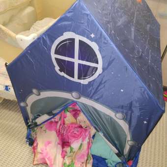 Детская палатка Наша Игрушка Домик 104х95х70 см: отзыв пользователя Детский Мир