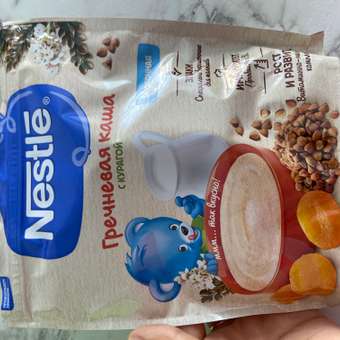 Каша молочная Nestle гречка-курага 200г с 5месяцев: отзыв пользователя Детский Мир
