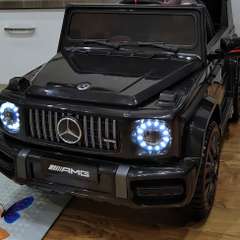 Электромобиль TOMMY Mercedes G63 AMG MB-5 черный купить по цене 22400 ...