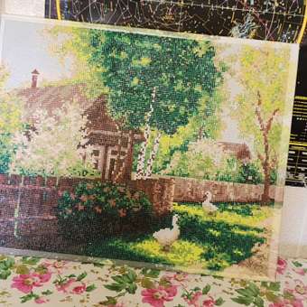 Алмазная мозаика Art on Canvas Гуси в деревне в ассортименте: отзыв пользователя Детский Мир