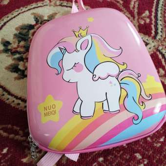 Детский дошкольный рюкзак myTrend Unicorn EVA пластик 28х25х6 см: отзыв пользователя Детский Мир
