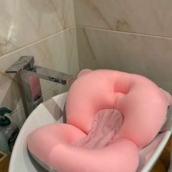 Ванна Babyton складная с матрасиком Pink: отзыв пользователя ДетМир