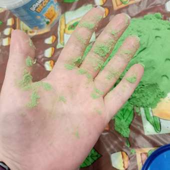 Кинетический Волшебный песок зеленый: отзыв пользователя Детский Мир