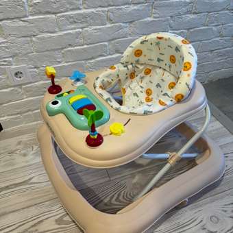 Ходунки Amarobaby First steps бежевый: отзыв пользователя Детский Мир