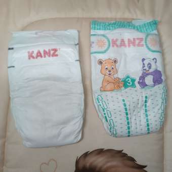 Подгузники KANZ для малышей размер-3 на 4-9 кг 64 шт: отзыв пользователя Детский Мир