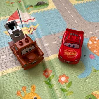 Конструктор LEGO DUPLO Развлечение на автомойке Молнии Маккуина и Мэтра 10996: отзыв пользователя Детский Мир