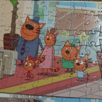 Пазл Step Puzzle Три кота классический в ассортименте: отзыв пользователя Детский Мир