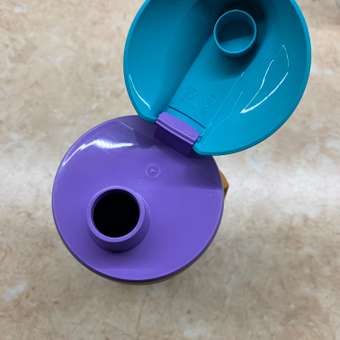 Бутылка детская Пластишка с декором и петлей 400 мл голубая: отзыв пользователя Детский Мир