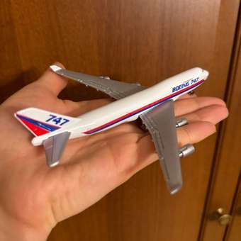 Модель самолета WELLY Boeing B747: отзыв пользователя Детский Мир