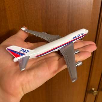 Самолет Welly Boeing B747: отзыв пользователя Детский Мир
