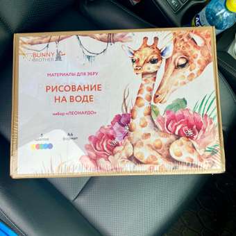Набор для рисования BUNNY BROTHER Микеланджело эбру: отзыв пользователя Детский Мир
