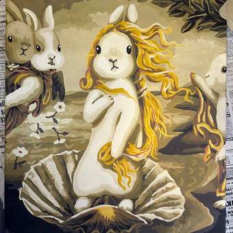 Картина по номерам Art on Canvas Рождение Зайки Венеры 40*50: отзыв пользователя Детский Мир