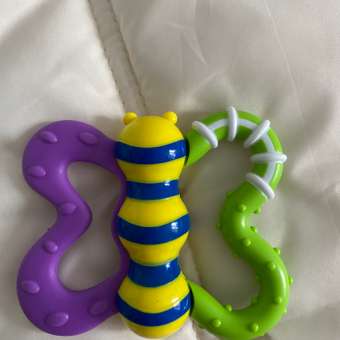 Развивающая игрушка Жирафики прорезыватель для зубов Бабочка: отзыв пользователя Детский Мир