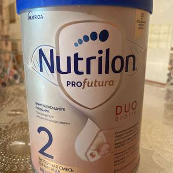 Смесь молочная Nutrilon Profutura DuoBiotik 2 сухая 800г с 6месяцев: отзыв пользователя Детский Мир