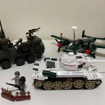 Конструктор SLUBAN Танк Т34/85 M38-B0978: отзыв пользователя Детский Мир