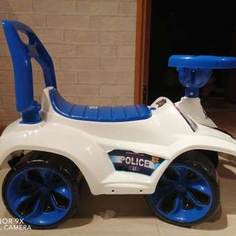 Машина-каталка ORION TOYS Ламбо Полиция белый: отзыв пользователя Детский Мир