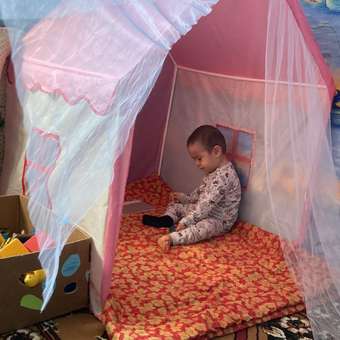 Палатка BabyGo Домик FG230301014D: отзыв пользователя ДетМир