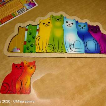 Развивающая доска Нескучные игры Разноцветные котята: отзыв пользователя Детский Мир